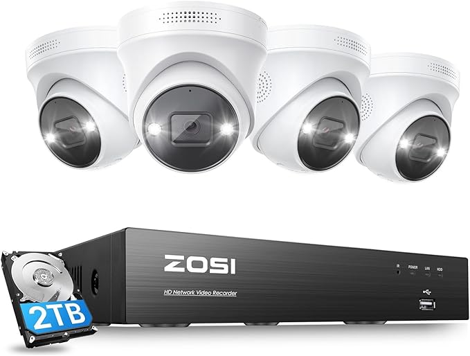 Zosi security NVR POE 4 camera